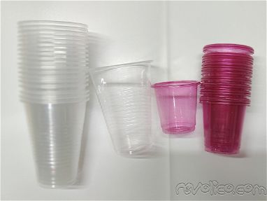 Termopack, vasos, vasos de café, platos, tenedores, servilletas, bandejitas de aluminio y cucharas - Img 63035681