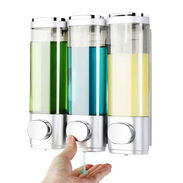 Dispensador de tres secciones para gel - Img 55528889