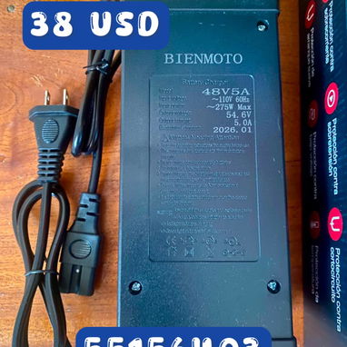 Cargador nuevo con garantia 38 Usd - 3/3