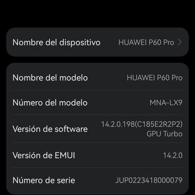 Huawei P60 pro 12/512. Batería 93% - Img 123390939