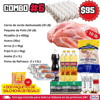 combos Habana Puedes pagar ✔ CUP al toque ✔ Efectivo ✔ Transferencia ✔ Euro ✔ USD ✔ Bizum PayPal Zelle - 4/10