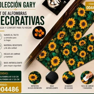Alfombras de 2 piezas para cocina (UH) - 3/3