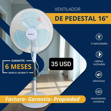 Ventiladores de Pedestal🔥 Garantía 1 año🔥( distintos modelos, precios y marcas) - Img 105891063
