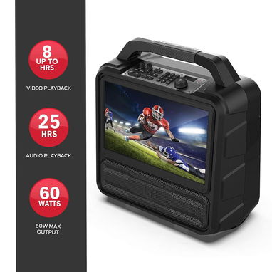 Televisor+reproductor de música con batería integrada - Img 119166108