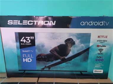 Televisor marca Selectron de 43 pulgadas Smart TV y Full HD nuevo importado. - Img 65155429