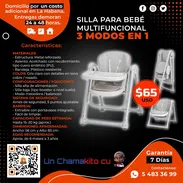 👶🏾🧸 COMODIDAD TOTAL 🧸👶🏾 SILLA PARA BEBE MULTIFUNCIONAL. SERVICIO DE MENSAJERÍA CON FACTURA Y GARANTÍA. TL 54833699 - Img 54781331