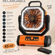 Ventilador recargable NUEVO - Img 57918310