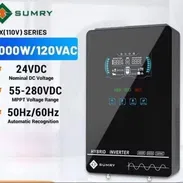 ⚡ Inversor SUMRY 4000W ✅ Potencia: 4000W reales• Salida: 110V (algunos también 220V)•🔋 Batería: 24V 💸 Precio: 500 USD - Img 55357138