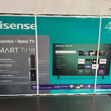 Smart TV 43" Hisense* - 3/4