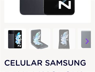 Celular Samsung galaxy Z flip 4, muy buena calidad. - Img 66641990