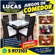 ✨ ¡TU COMEDOR MERECE UN CAMBIO! ✨ 🍽️ Juegos de comedor modernos y elegantes para darle un nuevo estilo a tu hogar. - Img 57769354