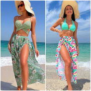 💯💯Conjuntos de Bikinis con Pareos - Img 51218589