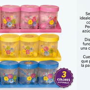 Set de potecitos condimenteros con cucharitas medidora - Img 56446279