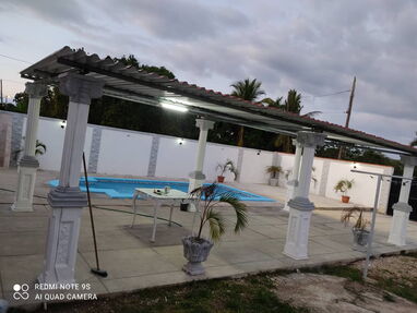 Renta casa con piscina de 3 habitaciones en Guanabo,56590251 no - Img 62348566