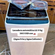 REBAJA 295 Lavadora automática LG 9kg (Agua fria y caliente) con mensajería incluida - Img 55244363
