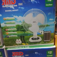 Ventilador recargable con bombillos - Img 55816603
