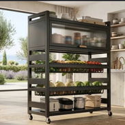 🚨Estante grande de cocina con gabinete F 85 - Img 55779519
