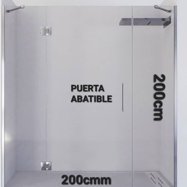 Cabina para baño vidrio templado original varias opciones disponibles comunícate con Pedro - Img 108176557