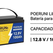 !🔋BATERÍA IDEAL PARA INVERSORES🔋12.8V 100Ah! - Img 56533287