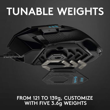 🎮🖱️ MOUSE GAMER LOGITECH G502 HERO 25K RGB 11 BOTONES + PESAS 🔥 ENVÍO DISPONIBLE HABANA + 7 DÍAS DE GARANTÍA - Img 118792160