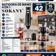 BATIDORAS DE MANO 4 EN 1 SOKANY NUEVAS EN CAJA!!!! - Img 51678292