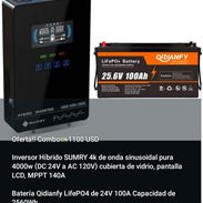 inversor sumnry y batería de 24x100 - Img 57938943