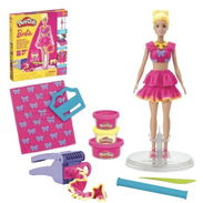 Hasbro Play-Doh Barbie Ruffles Bows 3 Cans 183.5 g 6.49 oz - Img 58317966