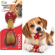 Juguete con sabor a tocino para perros - Img 58439945