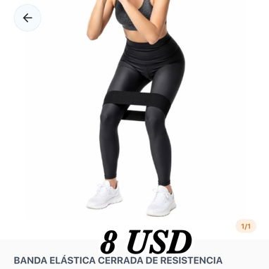 KIT DE ENTRENAMIENTO/ BANDAS DE RESISTENCIA/ FAJA/CINTURÓN/GUANTILLAS/CORREAS/ Pelota de YOGA - Img 121327517