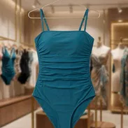 Trusa Azul Océano Plisado Talla S - 18 USD - Tienda Online (Con Mensajería) - Img 56358440