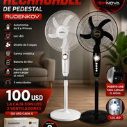 Ventilador recargable de pedestal  Rudenkov (caja con 2) - Img 56054183