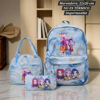 Mochila y merendero de las guerreras K-pop Huntrix - Img 121181229