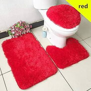 🙋‍♀️vendo juegos de alfombras de baño de 3 piezas🙋‍♀️ - Img 45589608