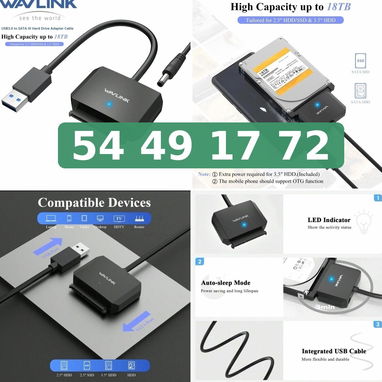 adaptador sata usb 3.0 con alimentacion - 3/3