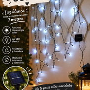 Luces blancas 7m carga solar - Img 58156595