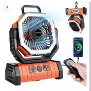 Ventilador F6 recargable 20000 mah - Img 54794929