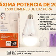 Bombillo Recargable de 20 W Emergencia TuKatt Emergency Expert. - Img 58395557