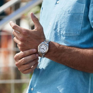CITIZEN ECODRIVE AREZZO (AW1694-50A) DE 40MM , UNISEX , CRISTAL DE ZAFIRO , DOS TONOS , NUEVO A ESTRENAR 58049738 - Img 106033072