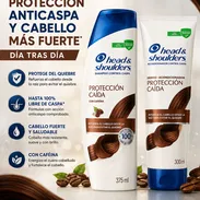 KIT SHAMPOO 375ML + ACONDICIONADOR 300ML HEAD & SHOULDERS PROTECCIÓN CAÍDA - Img 53457326