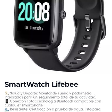 ⌚️Smart watch nuevos en 📦 , ideales para la vida fitness 💪🏻 - 4/7