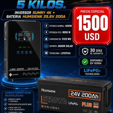 Inversor Sumry 4000W - Img 120990641