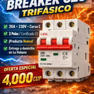 Breakers trifasico 20A - Img 57119189