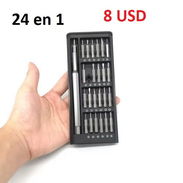 H120 Vendo kit de destornilladores desarmadores 24 en 1, 21 en 1, 32 en 1, 120 en 1 - Img 57936066