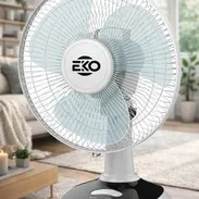 Ventilador Recargable de Mesa 12 Pulgadas Marca EKO - Img 55984989
