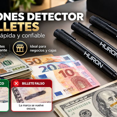 🔥 Plumon detector de billetes dinero falsos 🔥Nuevos - 58030831 - 2/4