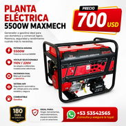 Planta Eléctrica 5500W - Img 56476468