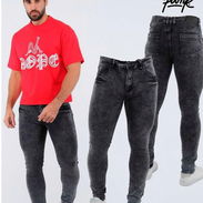 Pantalón gris de mezclilla - Img 55124699