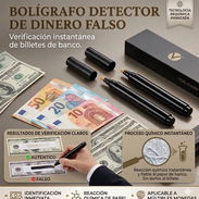 Plumón detector de dinero falso – Verificación instantánea - Img 54703109