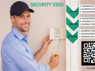 Somos Star security  Empresa especializada en el montaje de cámaras de vigilancia y configuraciones - Img 66717233