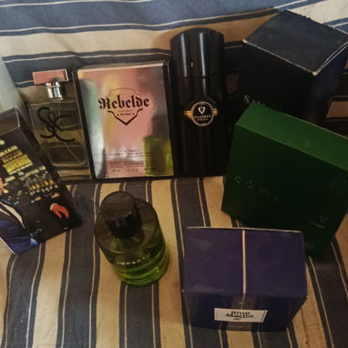 Perfumes suchel de hombres marlin,rebelde , enzona, cómplice de hombre - Img 123132745